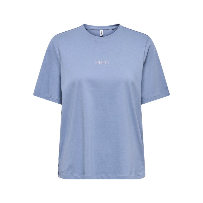 Only ONLMOODY LIFE S/S WORD TOP BOX JRS Tempest/Snappy | Freewear ONLMOODY LIFE S/S WORD TOP BOX JRS - www.freewear.nl - Freewear