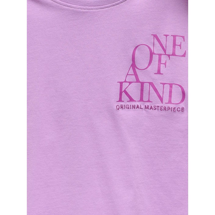 Only KOGLEONA LIFE SS PRINT TOP JRS African Violet/Kind | Freewear KOGLEONA LIFE SS PRINT TOP JRS - www.freewear.nl - Freewear
