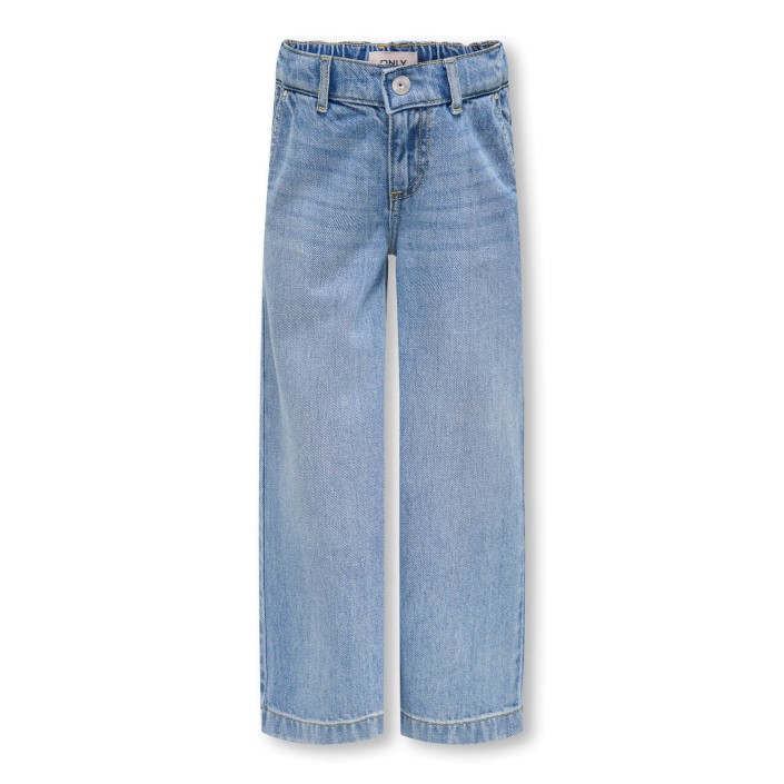 ONLY:KIDS ONLY KMGCOMET SMILEY WIDE DNM NOOS Light Blue Denim | Freewear KMGCOMET SMILEY WIDE DNM NOOS - www.freewear.nl - Freewear