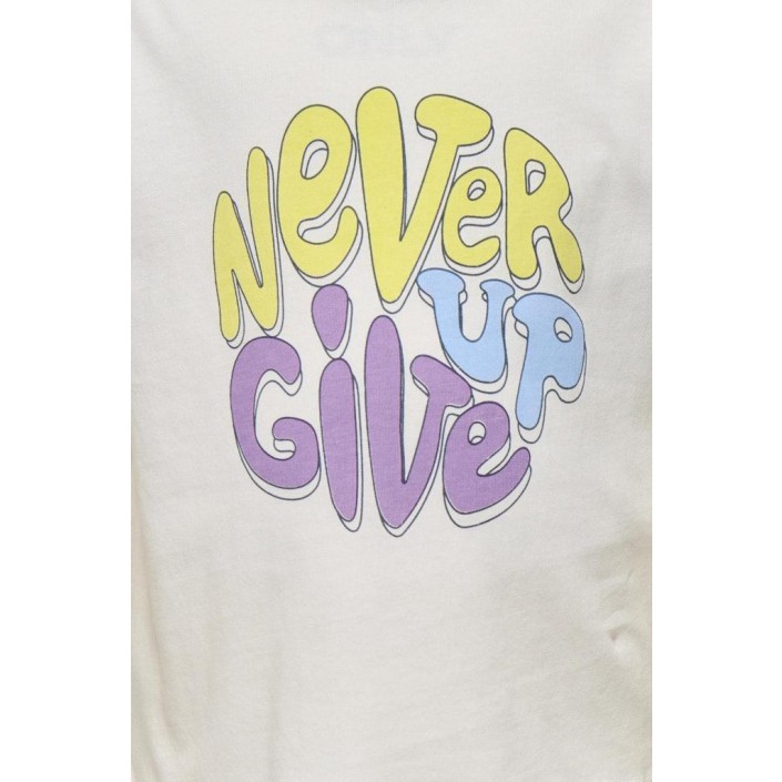 ONLY:KIDS ONLY KMGRENNA LIFE S/S LOOSE PRINT TOP J: Cloud Dancer/Never | Freewear KMGRENNA LIFE S/S LOOSE PRINT TOP J: - www.freewear.nl - Freewear