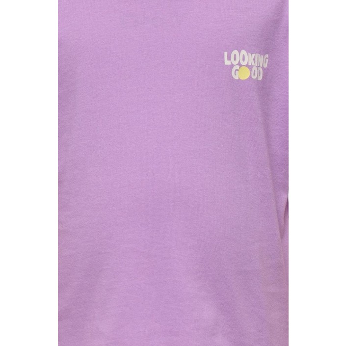 ONLY:KIDS ONLY KMGRENNA LIFE S/S LOOSE PRINT TOP J: African Violet/Good | Freewear KMGRENNA LIFE S/S LOOSE PRINT TOP J: - www.freewear.nl - Freewear