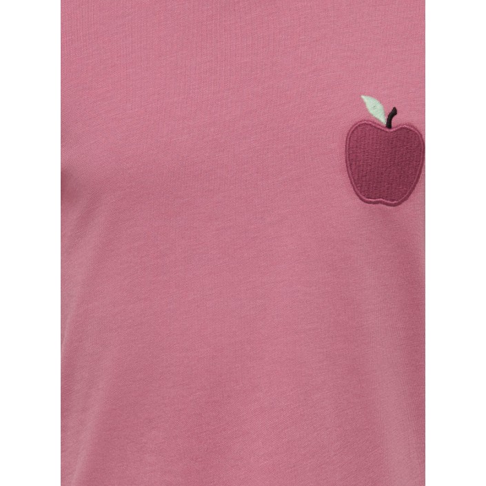 ONLY:KIDS ONLY KMGCANDY LIFE S/S PRINTED TEE JRS N: Heather Rose/Apple | Freewear KMGCANDY LIFE S/S PRINTED TEE JRS N: - www.freewear.nl - Freewear