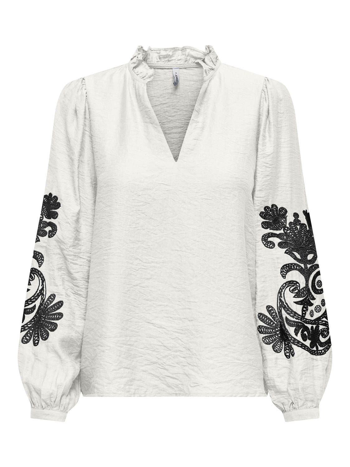 Only Blouse Onlnew Malou L/s Top Ptm 15344970 Cloud Dancer Dames Maat - S