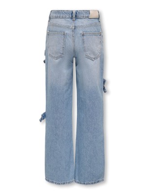 Only KOGHOPE WIDE BOW LB DNM CRO Light Blue Denim | Freewear KOGHOPE WIDE BOW LB DNM CRO - www.freewear.nl - Freewear