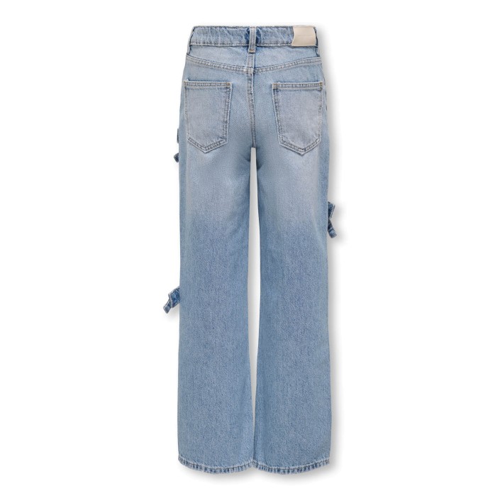 Only KOGHOPE WIDE BOW LB DNM CRO Light Blue Denim | Freewear KOGHOPE WIDE BOW LB DNM CRO - www.freewear.nl - Freewear