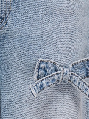 Only KOGHOPE WIDE BOW LB DNM CRO Light Blue Denim | Freewear KOGHOPE WIDE BOW LB DNM CRO - www.freewear.nl - Freewear