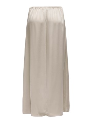 Only ONLNEMA MW SATIN MAXI SKIRT WVN Silver Lining | Freewear ONLNEMA MW SATIN MAXI SKIRT WVN - www.freewear.nl - Freewear