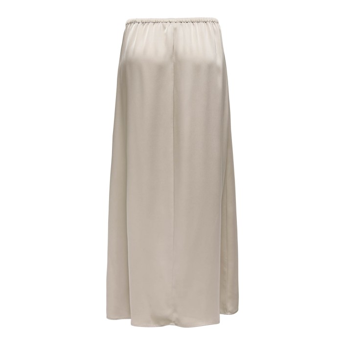 Only ONLNEMA MW SATIN MAXI SKIRT WVN Silver Lining | Freewear ONLNEMA MW SATIN MAXI SKIRT WVN - www.freewear.nl - Freewear