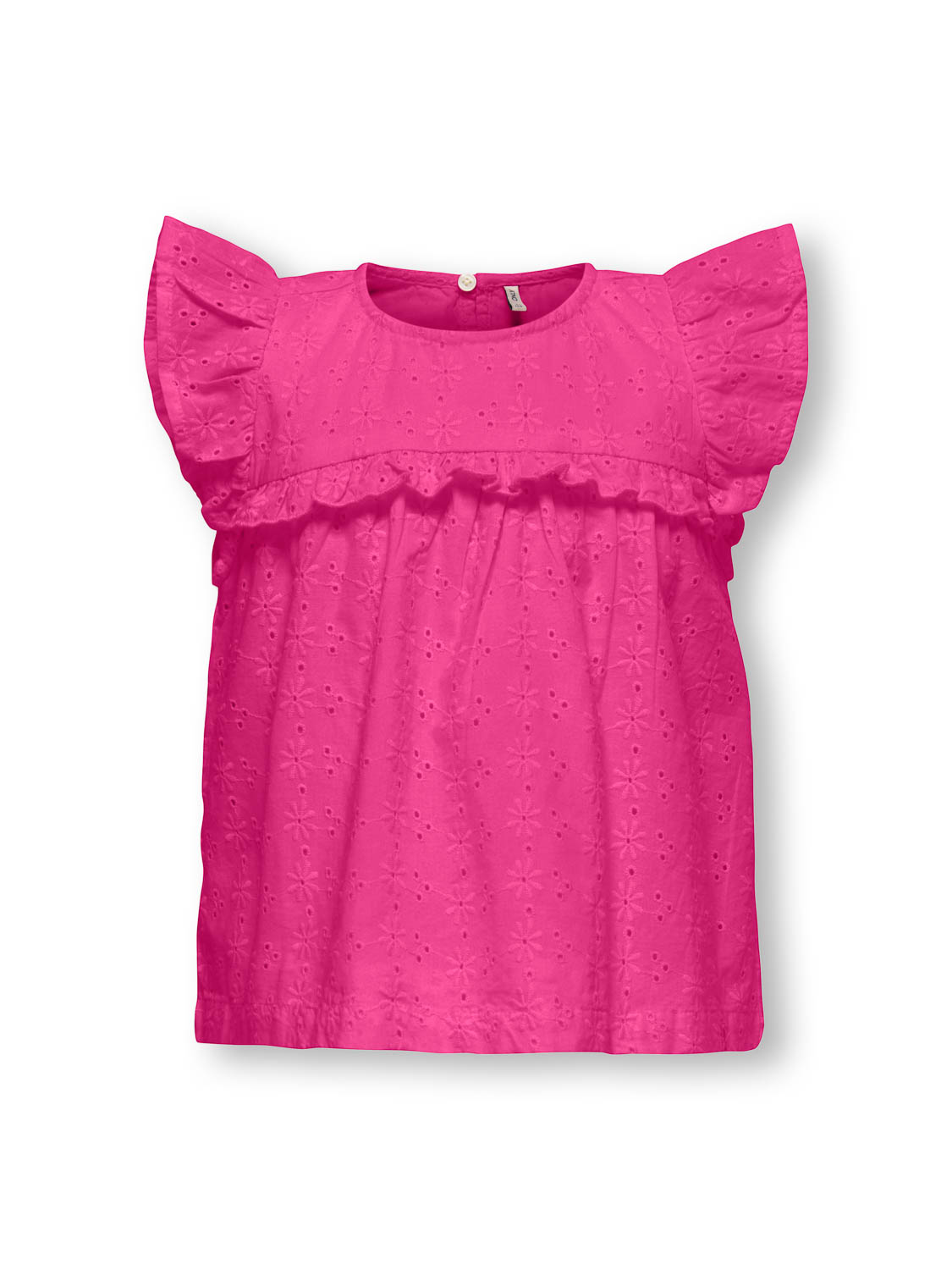 Only Kids Kmgmargot Life S/l Embroidery Top W: