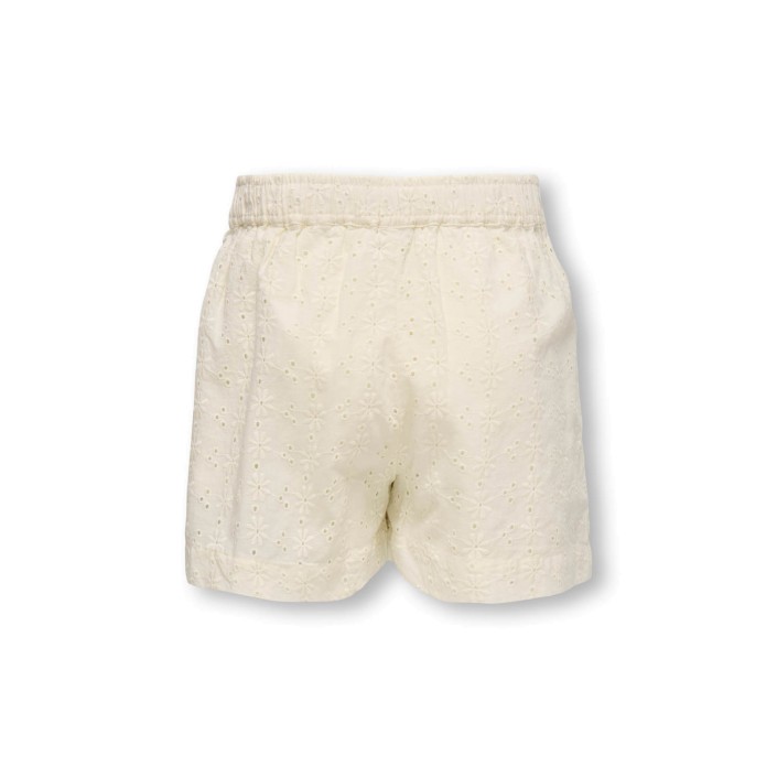 ONLY:KIDS ONLY KMGMARGOT LIFE EMBROIDERY SHORTS WV: Tofu/EMB - DTM | Freewear KMGMARGOT LIFE EMBROIDERY SHORTS WV: - www.freewear.nl - Freewear