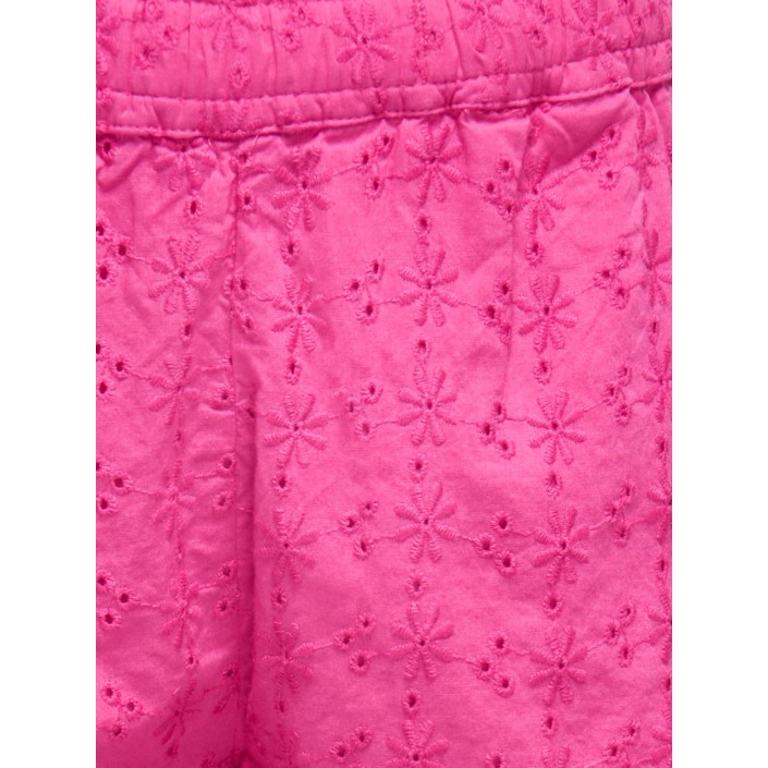 ONLY:KIDS ONLY KMGMARGOT LIFE EMBROIDERY SHORTS WV: Fuchsia Fedora/EMB - DTM | Freewear KMGMARGOT LIFE EMBROIDERY SHORTS WV: - www.freewear.nl - Freewear