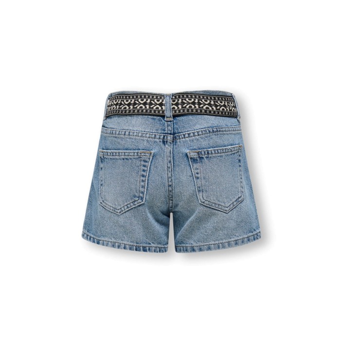 Only KOGELLA WIDE DNM SHORTS Light Medium Blue Denim | Freewear KOGELLA WIDE DNM SHORTS - www.freewear.nl - Freewear
