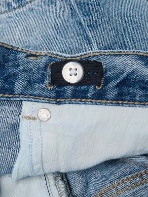 Only KOGELLA WIDE DNM SHORTS Light Medium Blue Denim | Freewear KOGELLA WIDE DNM SHORTS - www.freewear.nl - Freewear