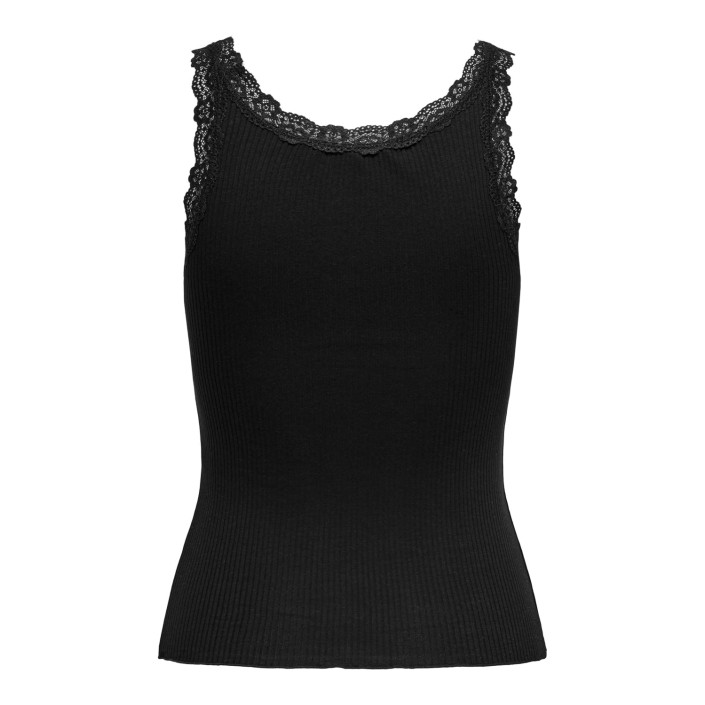 Only ONLSARA SHARAI LIFE TANK TOP JRS NO: Black | Freewear ONLSARA SHARAI LIFE TANK TOP JRS NO: - www.freewear.nl - Freewear