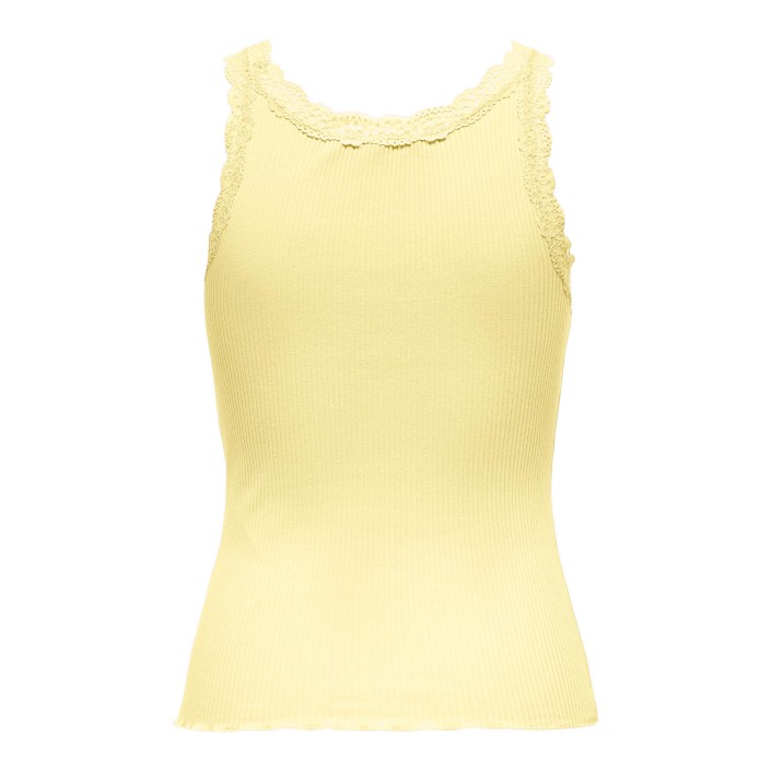 Only ONLSARA SHARAI LIFE TANK TOP JRS NO: Double Cream | Freewear ONLSARA SHARAI LIFE TANK TOP JRS NO: - www.freewear.nl - Freewear
