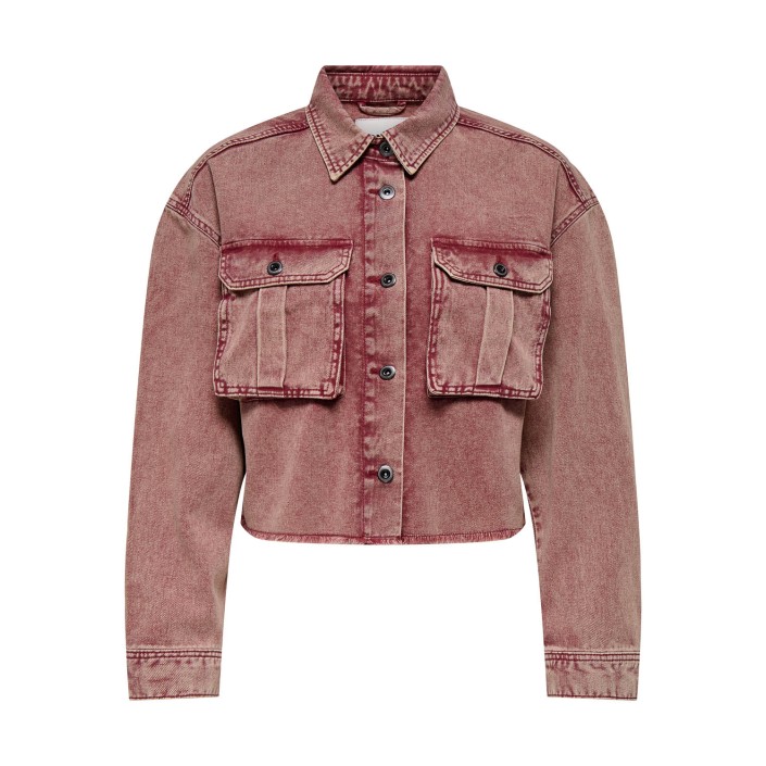 Only ONLDREW ACID JACKET CC OTW Ruby Wine | Freewear ONLDREW ACID JACKET CC OTW - www.freewear.nl - Freewear