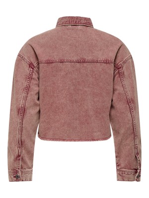 Only ONLDREW ACID JACKET CC OTW Ruby Wine | Freewear ONLDREW ACID JACKET CC OTW - www.freewear.nl - Freewear