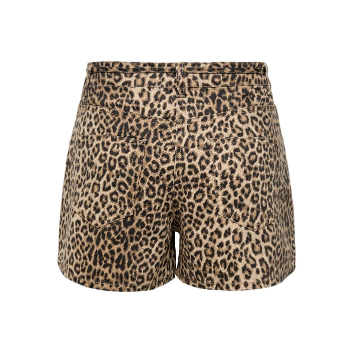 Only ONLNAOMI STRING AOP SHORTS OTW Toasted Coconut/Leo | Freewear ONLNAOMI STRING AOP SHORTS OTW - www.freewear.nl - Freewear