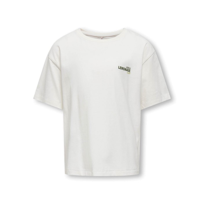 Only KOGHELEN LIFE S/S LOOSE TEE JRS NOO: Cloud Dancer/Lemonade | Freewear KOGHELEN LIFE S/S LOOSE TEE JRS NOO: - www.freewear.nl - Freewear
