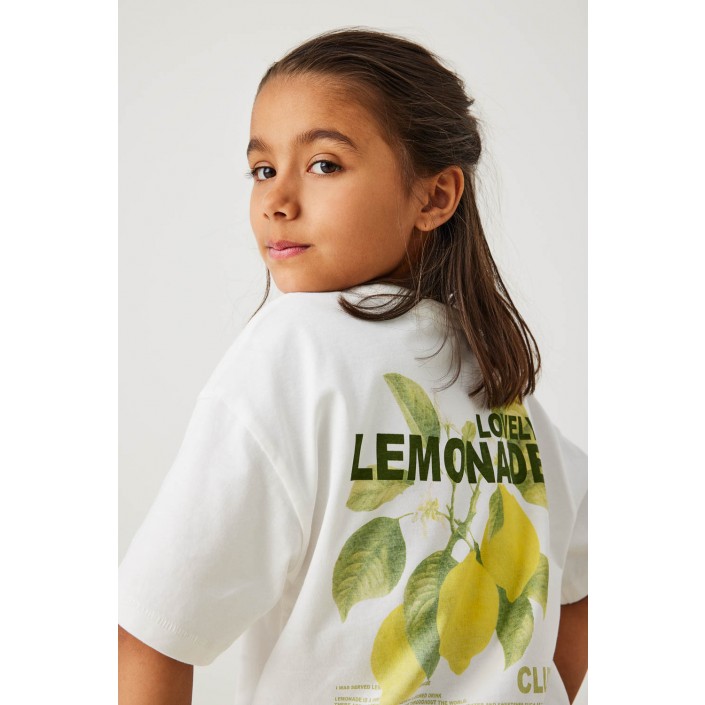 Only KOGHELEN LIFE S/S LOOSE TEE JRS NOO: Cloud Dancer/Lemonade | Freewear KOGHELEN LIFE S/S LOOSE TEE JRS NOO: - www.freewear.nl - Freewear