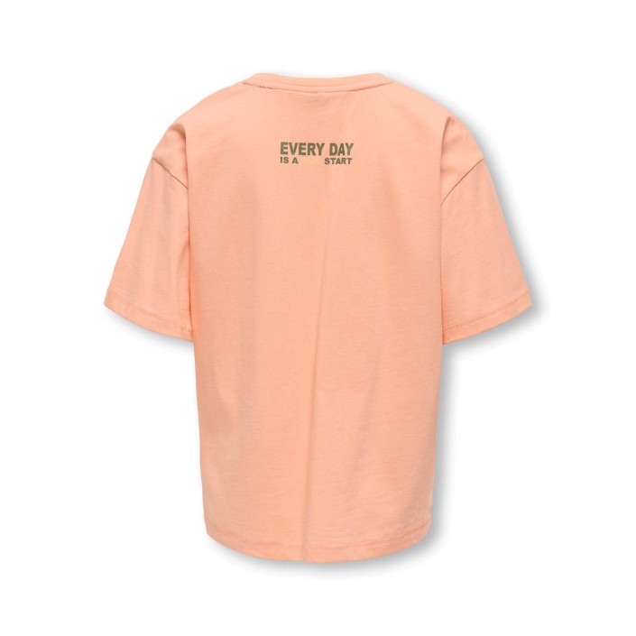 Only KOGHELEN LIFE S/S LOOSE TEE JRS NOO: Salmon/Fresh | Freewear KOGHELEN LIFE S/S LOOSE TEE JRS NOO: - www.freewear.nl - Freewear