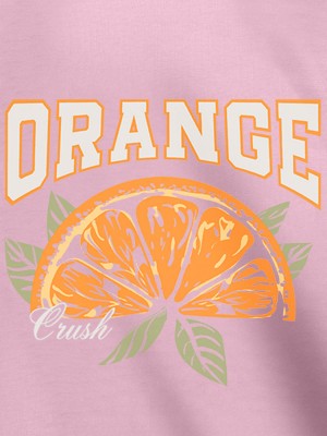 Only KOGHELEN LIFE S/S LOOSE TEE JRS NOO: Roseate Spoonbill/Orange | Freewear KOGHELEN LIFE S/S LOOSE TEE JRS NOO: - www.freewear.nl - Freewear