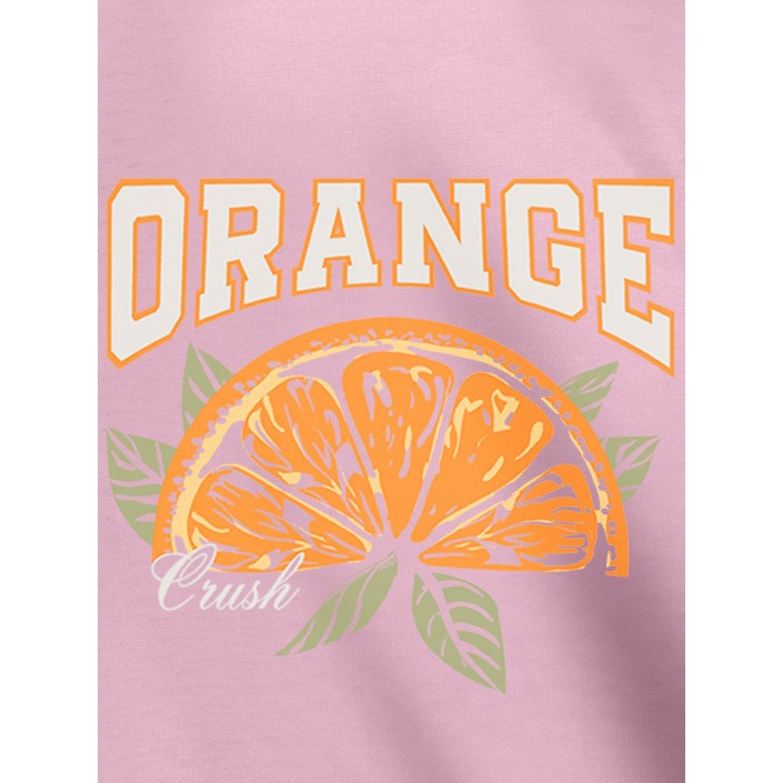 Only KOGHELEN LIFE S/S LOOSE TEE JRS NOO: Roseate Spoonbill/Orange | Freewear KOGHELEN LIFE S/S LOOSE TEE JRS NOO: - www.freewear.nl - Freewear