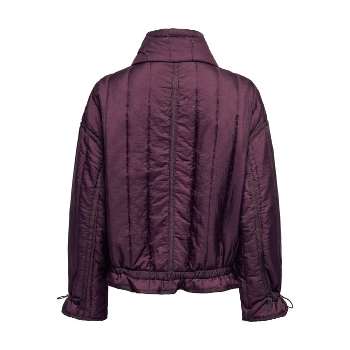 Only ONLWALERIA QUILTED JACKET CC OTW Mauve Wine | Freewear ONLWALERIA QUILTED JACKET CC OTW - www.freewear.nl - Freewear