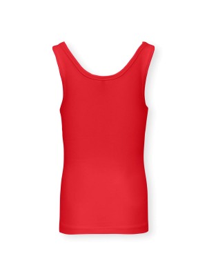 Only KOGAVA S/L TANK TOP JRS Mars Red | Freewear KOGAVA S/L TANK TOP JRS - www.freewear.nl - Freewear