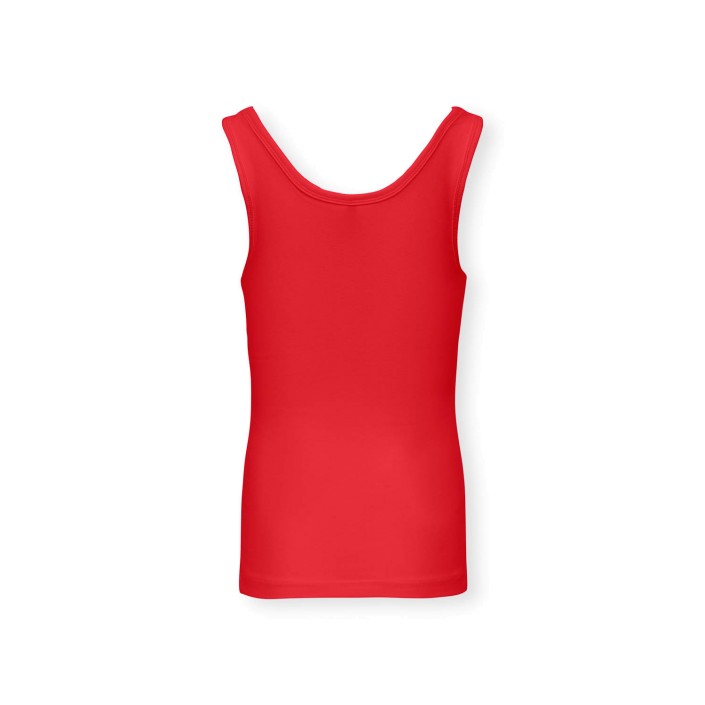 Only KOGAVA S/L TANK TOP JRS Mars Red | Freewear KOGAVA S/L TANK TOP JRS - www.freewear.nl - Freewear