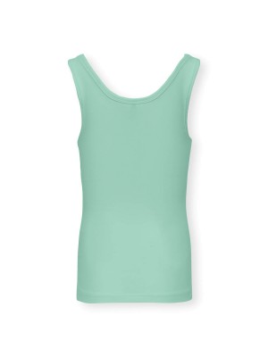 Only KOGAVA S/L TANK TOP JRS Birds Egg Green | Freewear KOGAVA S/L TANK TOP JRS - www.freewear.nl - Freewear