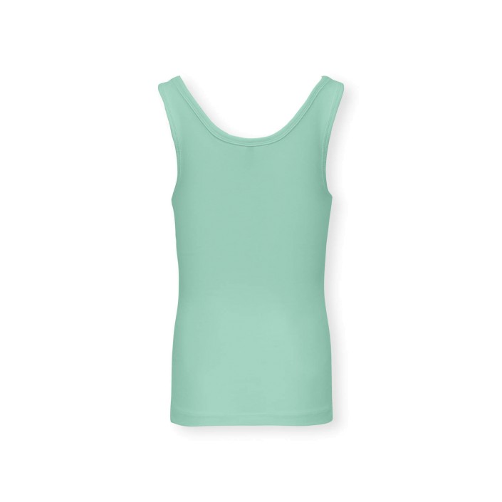 Only KOGAVA S/L TANK TOP JRS Birds Egg Green | Freewear KOGAVA S/L TANK TOP JRS - www.freewear.nl - Freewear