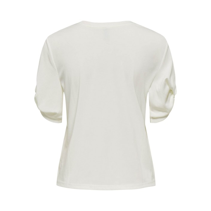 Only ONLFREE LIFE S/S CREATE TOP BOX JRS Bright White/Create | Freewear ONLFREE LIFE S/S CREATE TOP BOX JRS - www.freewear.nl - Freewear