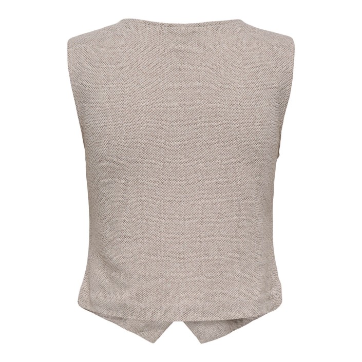 Only ONLJAYLA S/L WAISTCOAT JRS Pumice Stone/Melange | Freewear ONLJAYLA S/L WAISTCOAT JRS - www.freewear.nl - Freewear