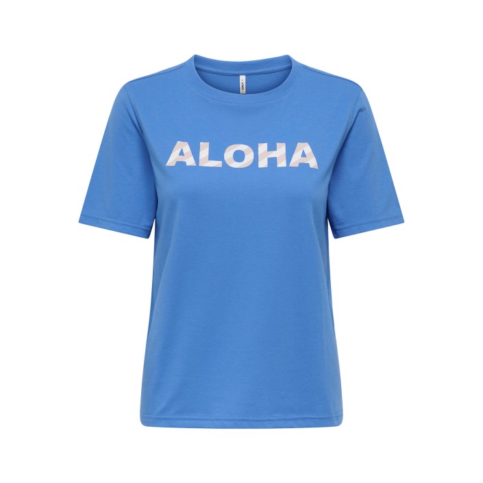 Only ONLABELONE S/S WORD TOP BOX JRS Regatta/Aloha | Freewear ONLABELONE S/S WORD TOP BOX JRS - www.freewear.nl - Freewear