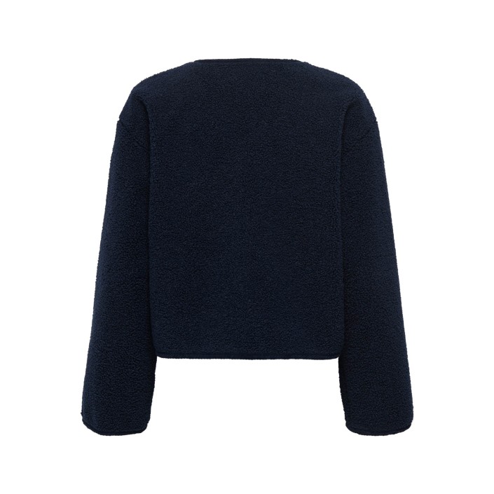 Only ONLCOCO SHORT TEDDY JACKET CC OTW Night Sky | Freewear ONLCOCO SHORT TEDDY JACKET CC OTW - www.freewear.nl - Freewear