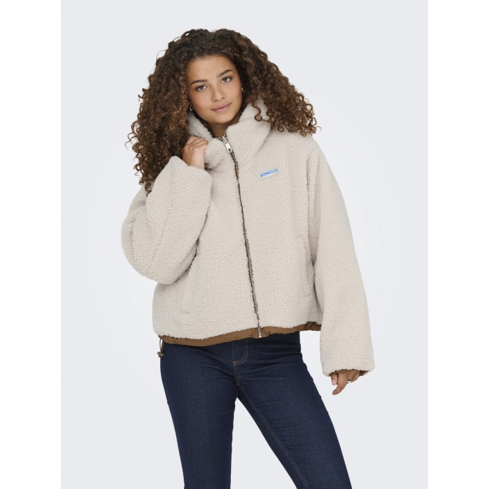 Only ONLMARIA REV PUFFER JACKET CC OTW Cloud Dancer/Toasted Coconut | Freewear ONLMARIA REV PUFFER JACKET CC OTW - www.freewear.nl - Freewear