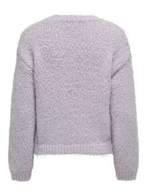 Only ONLBEA LS O-NECK CC KNT Raindrops/Melange | Freewear ONLBEA LS O-NECK CC KNT - www.freewear.nl - Freewear