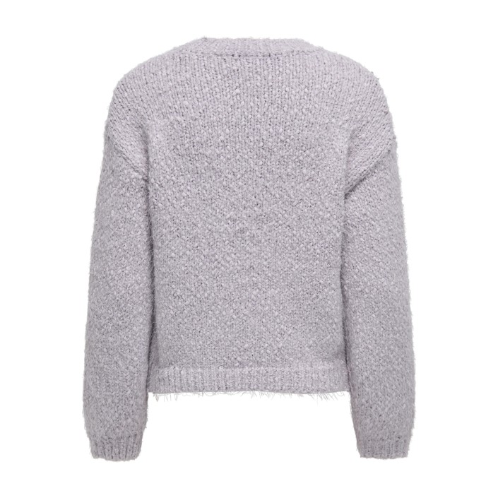 Only ONLBEA LS O-NECK CC KNT Raindrops/Melange | Freewear ONLBEA LS O-NECK CC KNT - www.freewear.nl - Freewear