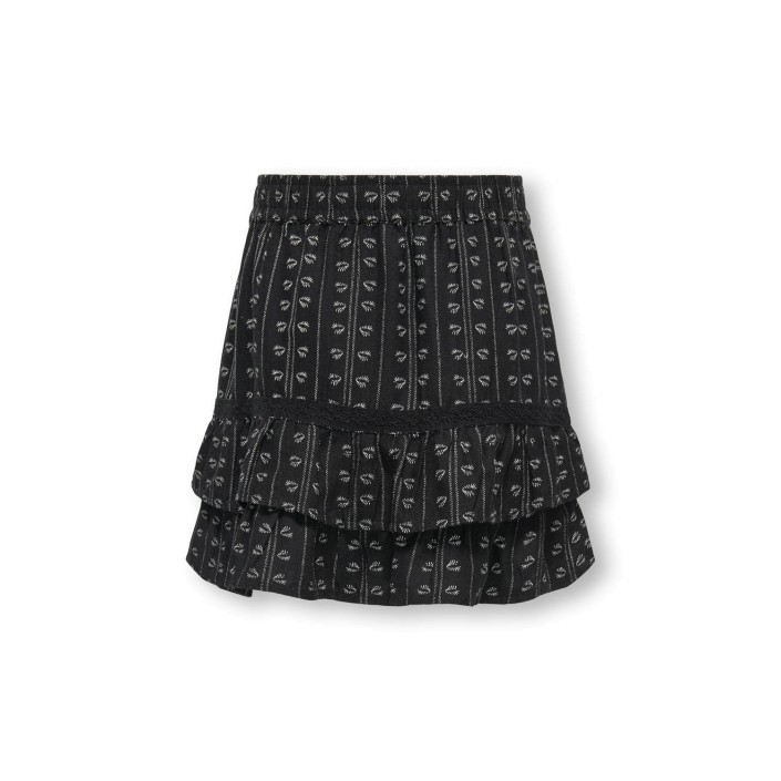 Only KOGBOLETTA SKORT WVN Black/Cloud Dancer | Freewear KOGBOLETTA SKORT WVN - www.freewear.nl - Freewear