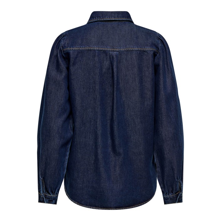 Only ONLJULIE LS DNM SHIRT QYT Dark Blue Denim | Freewear ONLJULIE LS DNM SHIRT QYT - www.freewear.nl - Freewear