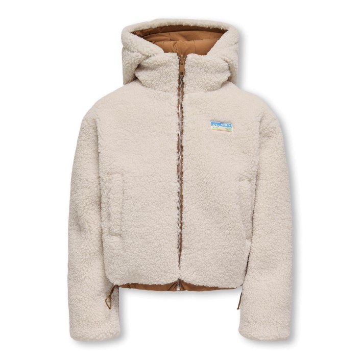 Only KOGMARIA LIFE REVERSIB PUFFER JACKE: Toasted Coconut | Freewear KOGMARIA LIFE REVERSIB PUFFER JACKE: - www.freewear.nl - Freewear