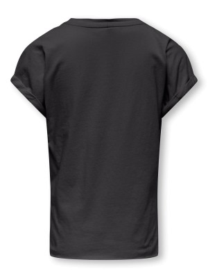 Only KOGLUCY LIFE S/S LEO TOP CS JRS Phantom/Amore | Freewear KOGLUCY LIFE S/S LEO TOP CS JRS - www.freewear.nl - Freewear
