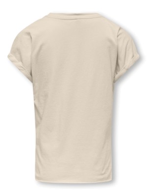 Only KOGLUCY LIFE S/S LEO TOP CS JRS Birch/Femme | Freewear KOGLUCY LIFE S/S LEO TOP CS JRS - www.freewear.nl - Freewear