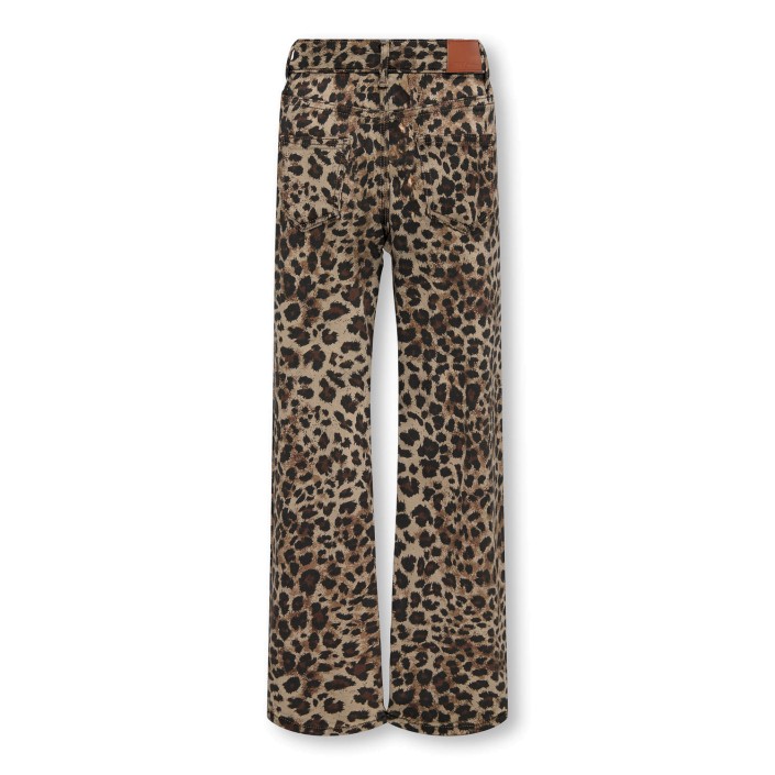 Only KOGGIANNA-MADISON WIDE PANT CS PNT Light Taupe/W BLACK LEO | Freewear KOGGIANNA-MADISON WIDE PANT CS PNT - www.freewear.nl - Freewear