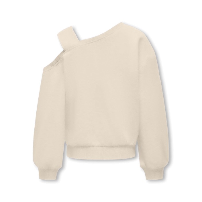 Only KOGSEEMA LIFE LS O-NECK OFFSHLDR CS: Birch/Leopard Sitting | Freewear KOGSEEMA LIFE LS O-NECK OFFSHLDR CS: - www.freewear.nl - Freewear