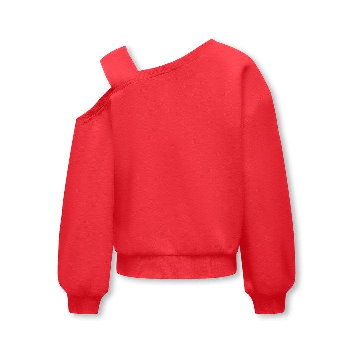 Only KOGSEEMA LIFE LS O-NECK OFFSHLDR CS: Mars Red/Leopard Standing | Freewear KOGSEEMA LIFE LS O-NECK OFFSHLDR CS: - www.freewear.nl - Freewear