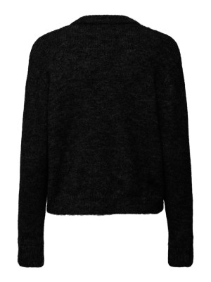 Only ONLMAGGIE LIFE LS BUTTON CARDIGAN C: Black | Freewear ONLMAGGIE LIFE LS BUTTON CARDIGAN C: - www.freewear.nl - Freewear