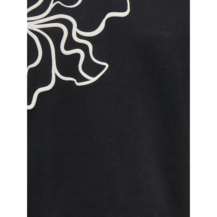 Only KOGODESSA LIFE L/S O-NECK BOX UB CP: Black/Blurry Flower | Freewear KOGODESSA LIFE L/S O-NECK BOX UB CP: - www.freewear.nl - Freewear