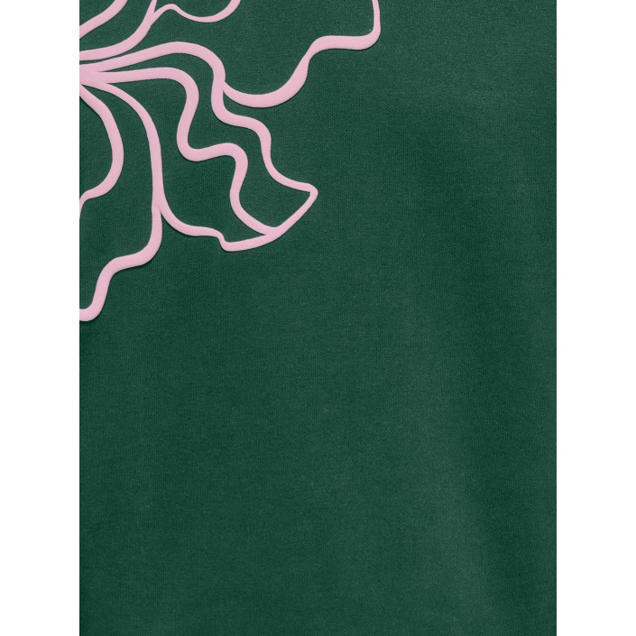 Only KOGODESSA LIFE L/S O-NECK BOX UB CP: Pineneedle/Blurry Flower Roseate | Freewear KOGODESSA LIFE L/S O-NECK BOX UB CP: - www.freewear.nl - Freewear